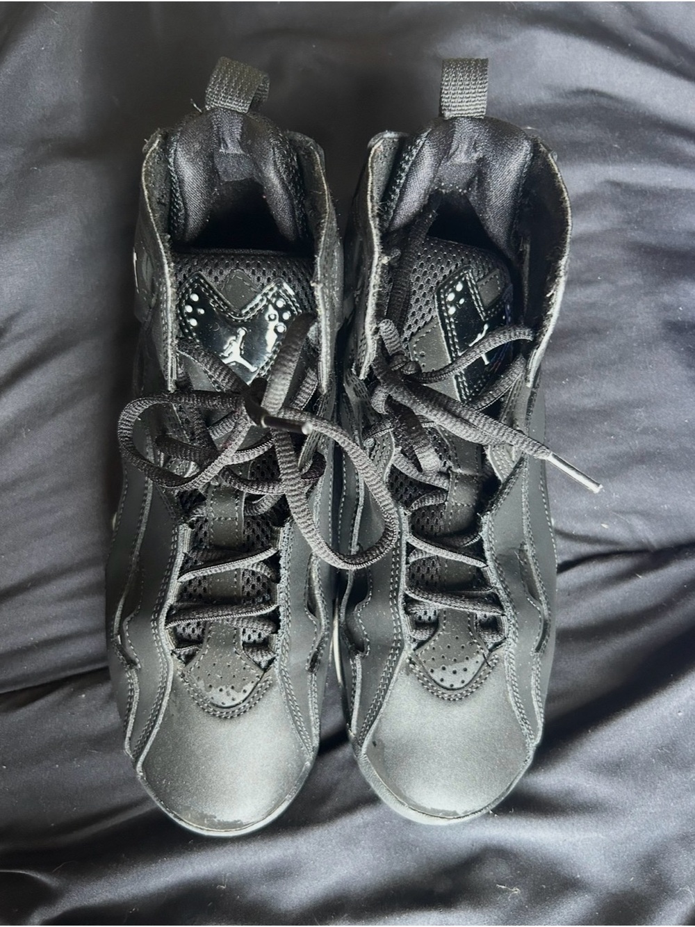 Jordan Black Basketball Sneakers